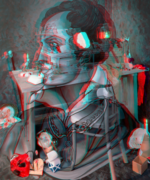 Negative Sublime II (Anaglyph)