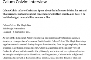 Studio International Interview 12.08.14